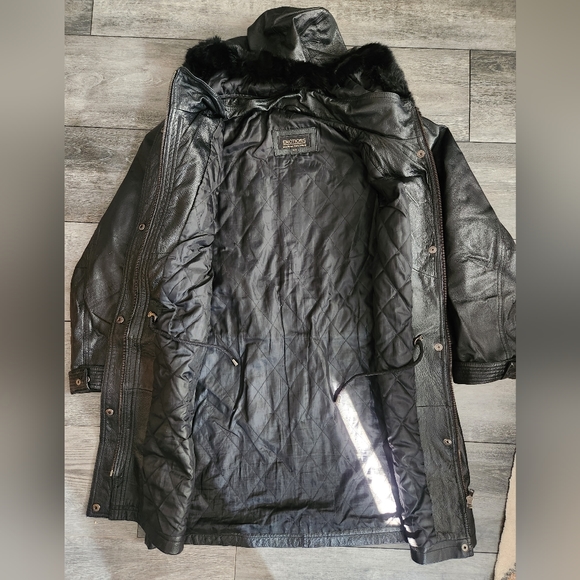Real leather coat brand Emotion size Medium - Picture 2 of 5